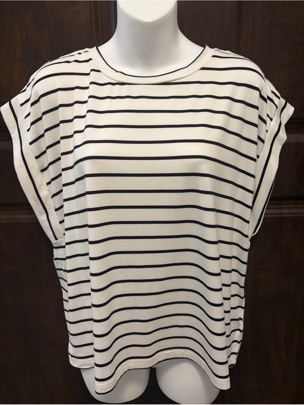 Babeau Striped Pullover Top